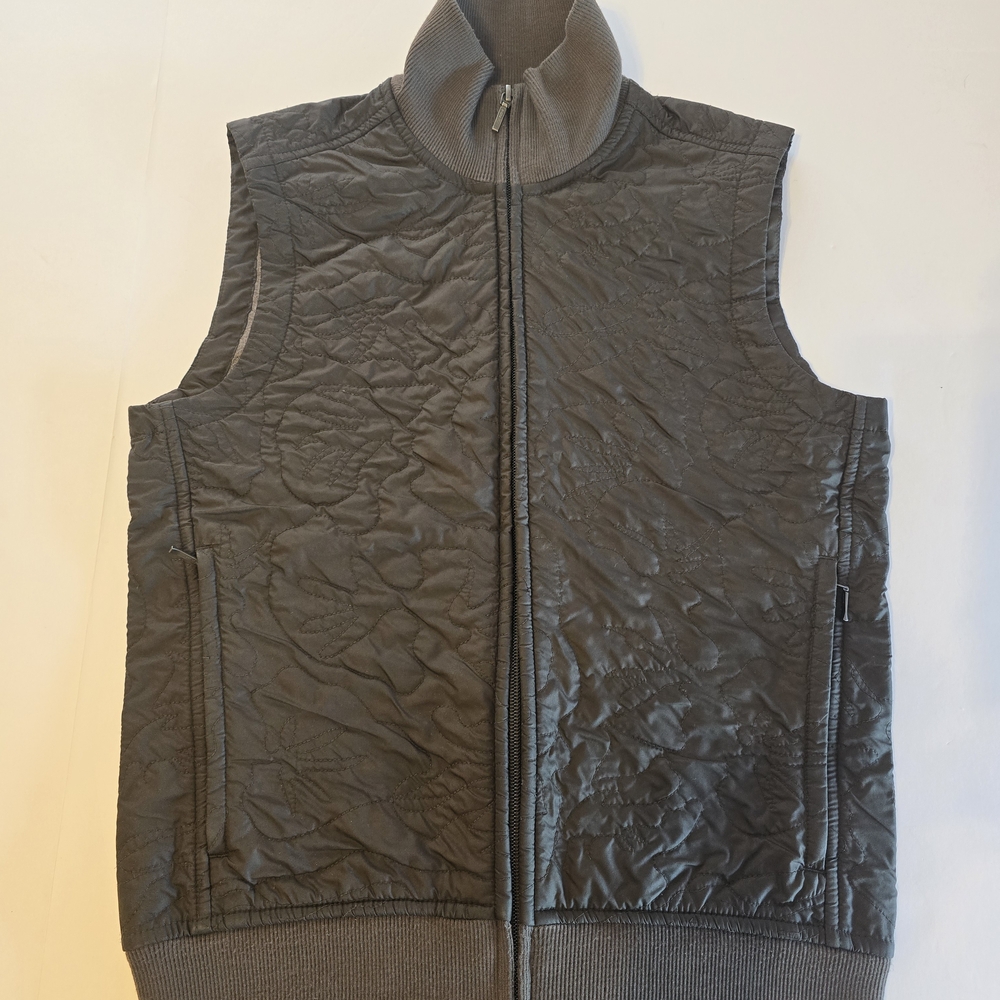 Patagonia Olive Quilted Women's Vest Fall Winter Clean ! Size XS - Picture 13 of 13
